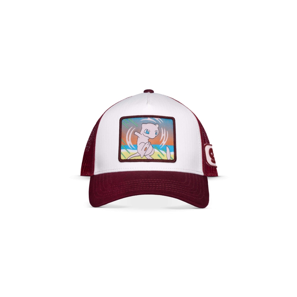 Pokémon - Mew Casquette de camionneur - Bordeaux rouge/Multicolore